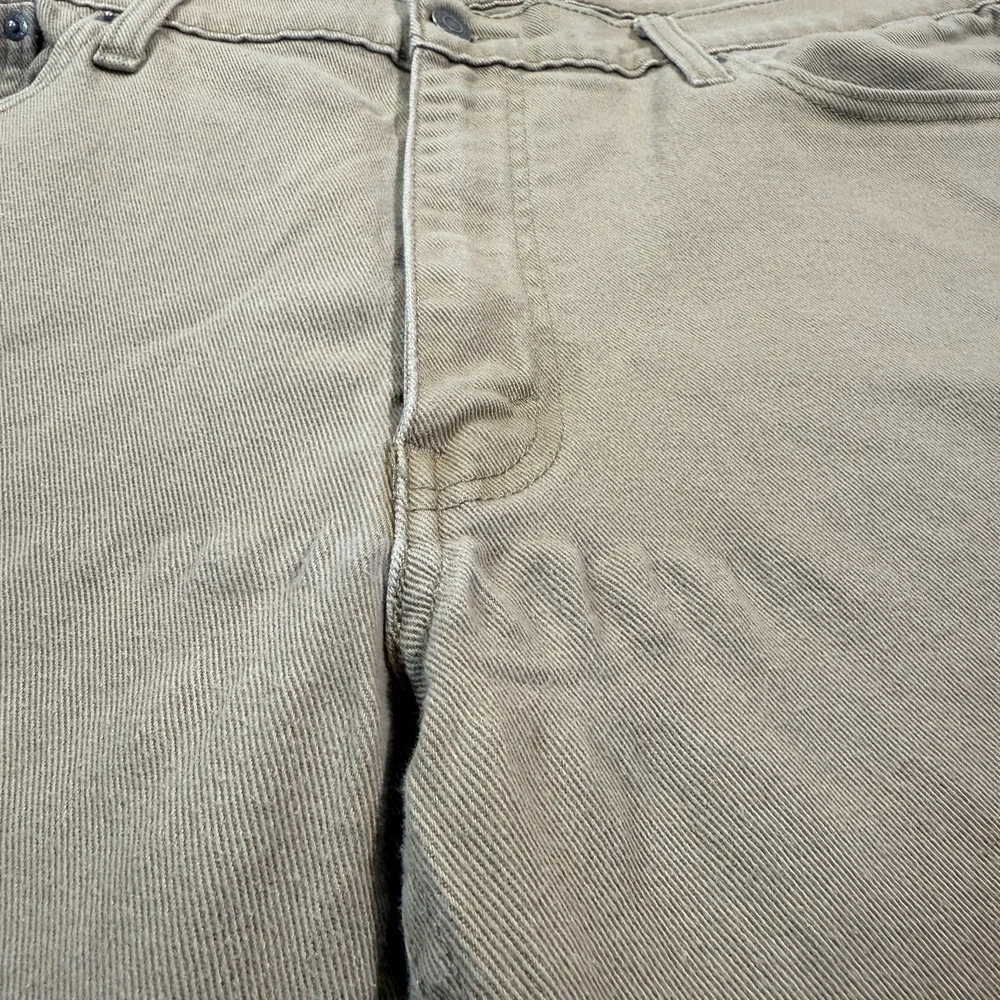Levis Jeans Mens 40x30 Beige 541 Athletic‎ Tapered Mid Rise Stretch Light Wash